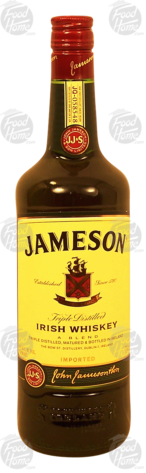 Jameson  irish whiskey, triple distilled, 40% alc. by vol. Full-Size Picture